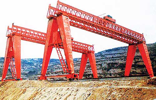 Heavy duty gantry crane