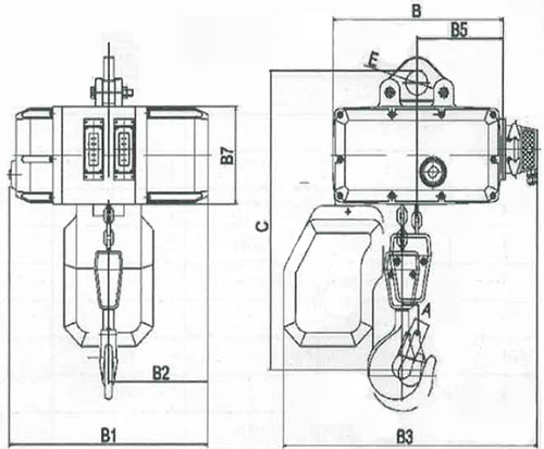 NL Type Chain Electric Hoist