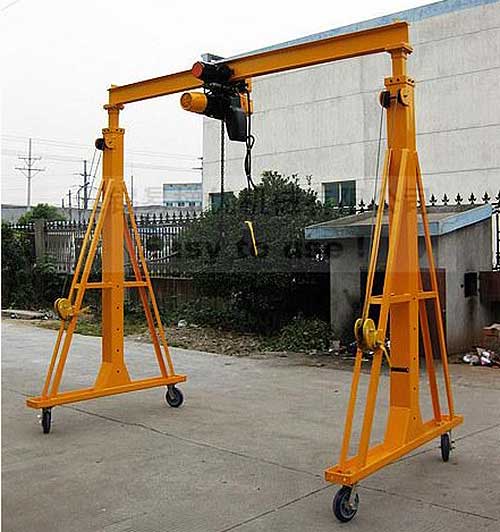 Portable gantry crane