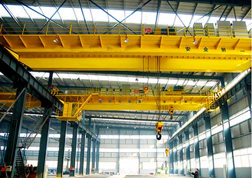 QD type hook double bridge crane