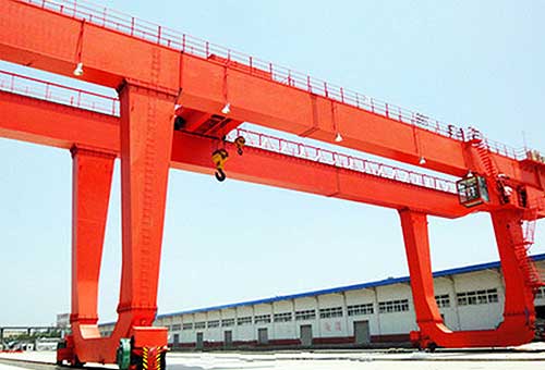 U shape double girder gantry crane