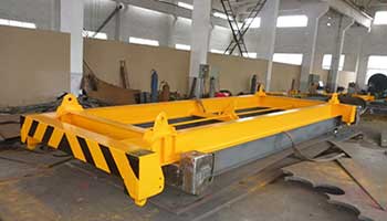 lifting mechanism of container cranes
