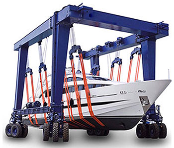 mobile boating handling gantry crane