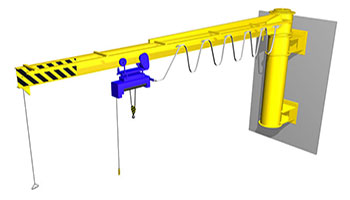 wall jib crane