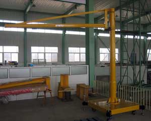 A More Convenient Jib Crane – Mobile Jib Crane