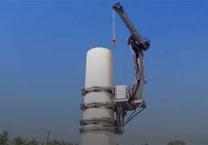 wind turbine crane